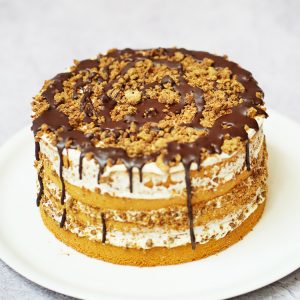 Tiramisu Crunch Cake