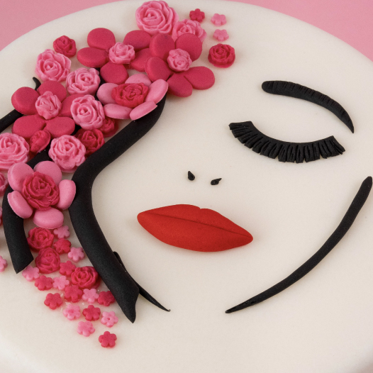 Grandiose Catering Face Cake